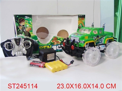 1：18BEN10四通灯光遥控越野车（包电） - ST245114