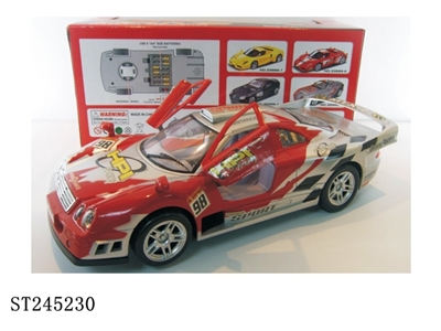 1:12 B/O CAR WITH LIGHT & MUSIC - ST245230