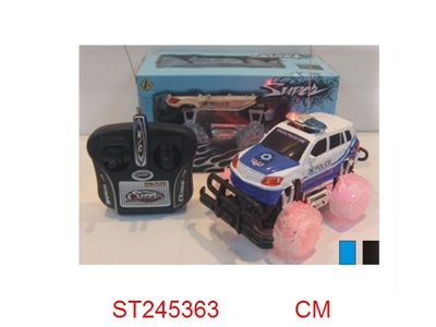 1:24四通越野警车系列  乌轮，不包电 - ST245363