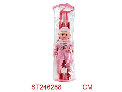 DOLL WITH STROLLER - ST246288