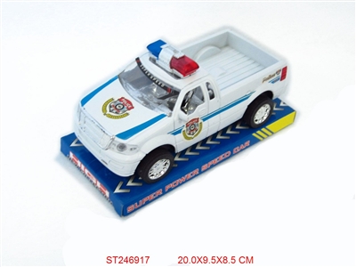 福特皮卡惯性警车  白军绿 - ST246917