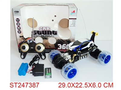 4 WAY R/C STUNT CAR WITH LIGHT - ST247387