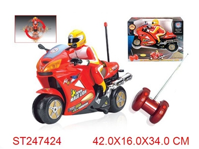 4W R/C MOTORCYCLE WITH MUSIC - ST247424