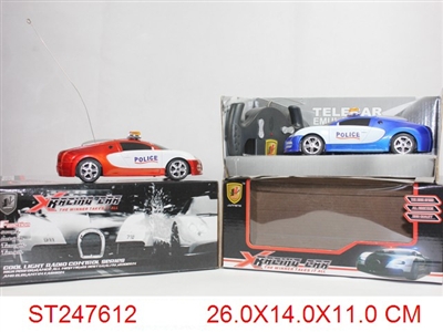 1:24 4W R/C POLICE CAR WITH LED LIGHT - ST247612