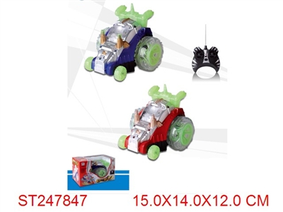 R/C STUNT CAR WITH LIGHT & MUSIC - ST247847