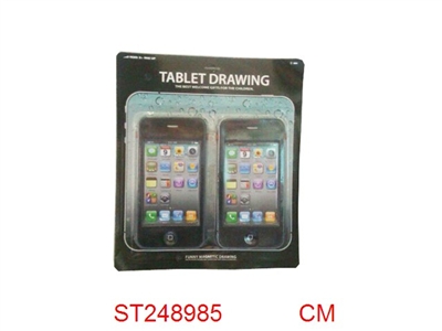2只庄黑色Iphone手机写字板 - ST248985
