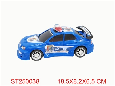 SPRAY PAINT FRICTION POLICE CAR - ST250038