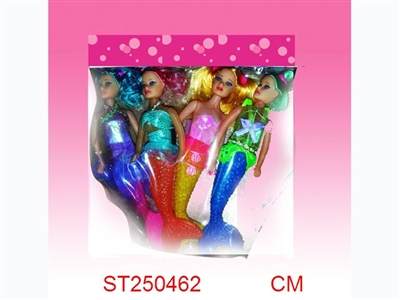 7 INCH EMPTY BODY MERMAID (4PCS) - ST250462
