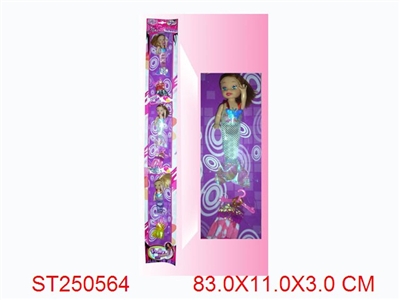 ZINA+3PCS OF 3 INCH MERMAID - ST250564