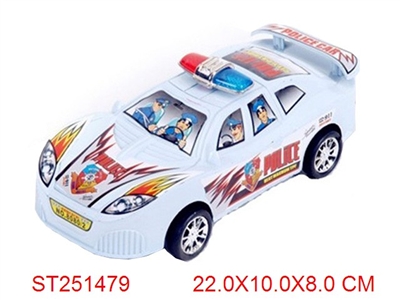 FRICTION POLICE CAR - ST251479