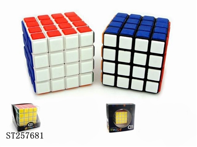 4 BY 4 MAGIC CUBE WITH STICKER - ST257681