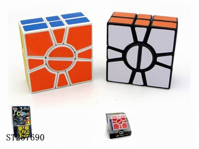 2 LAYERS SQ MAGIC CUBE WITH STICKER - ST257690