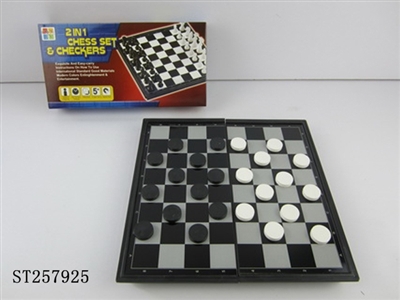 益智磁性二合一棋盒 - ST257925