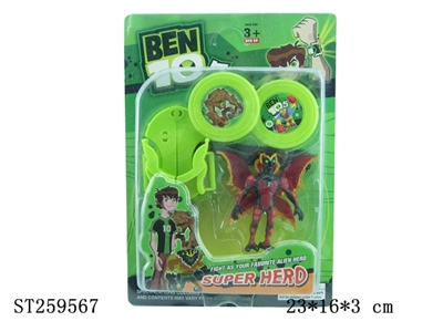 第六代BEN10发射器配1只BEN10公仔 - ST259567