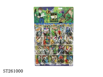 20袋装2.5吋BEN10公仔+卡片（2只/袋） - ST261000