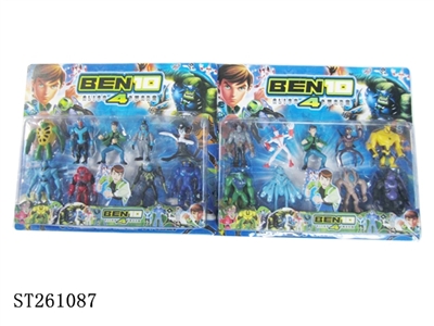 9只装3吋BEN10公仔（2款） - ST261087