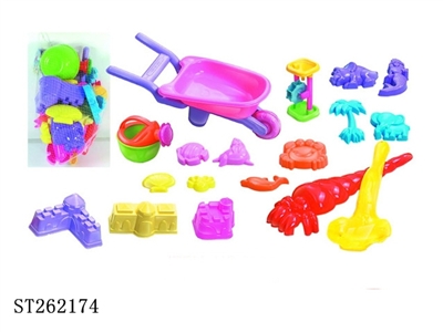 18PCS 沙滩玩具  - ST262174