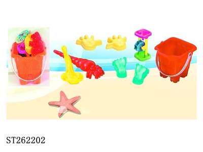 8PCS 沙滩玩具  - ST262202