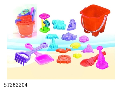 16PCS 沙滩玩具  - ST262204