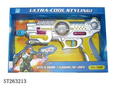 B/O GUN WITH LIGHT AND SOUND - ST263213