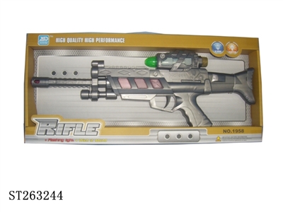 B/O GUN WITH LIGHT AND SOUND - ST263244