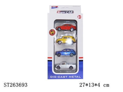 1:64 SLIDING METAL CAR - ST263693