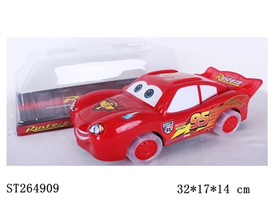FRICTION CAR W/LIGHT&IC - ST264909