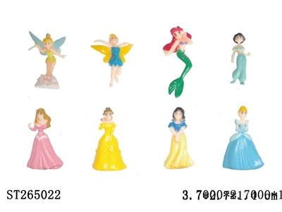 SNOW WHITE PRINCESS KEY RING (8 KINDS) - ST265022