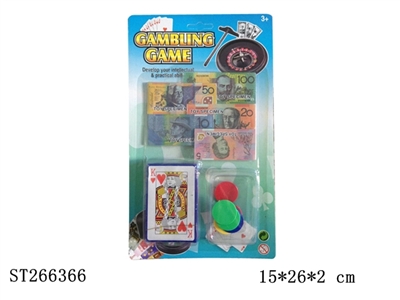 GAMBLING PLAY SET - ST266366