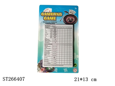 GAMBLING PLAY SET - ST266407