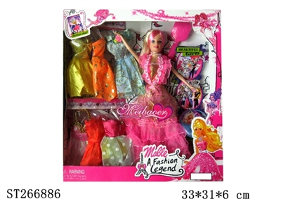 FASHION BARBIE DOLL SET - ST266886