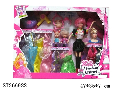 FASHION BARBIE DOLL SET - ST266922