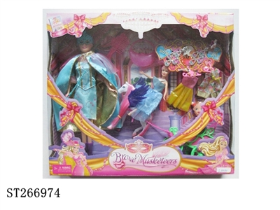 FENCING PRINCESS DOLL SET - ST266974