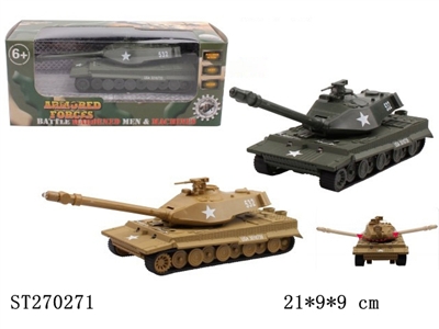 1:72 PULL BACK TANK(MUSIC&LIGHT) - ST270271