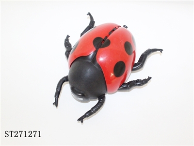 PULL LINE LADY BEETLE WITH RING & MOTION - ST271271