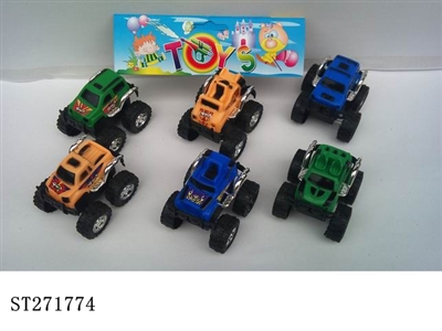 SLIDING CAR 6PCS - ST271774
