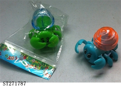 PULL BACK CRAB (CANDY TOY) - ST271787