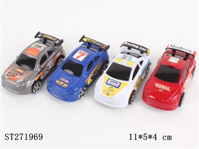 PULL BACK RACING CAR 4C - ST271969
