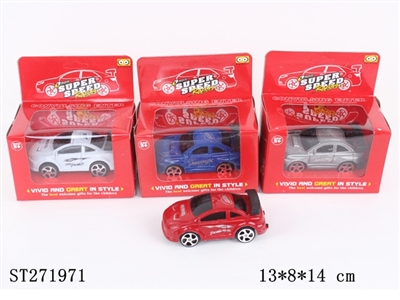 PULL BACK RACING CAR 4C - ST271971