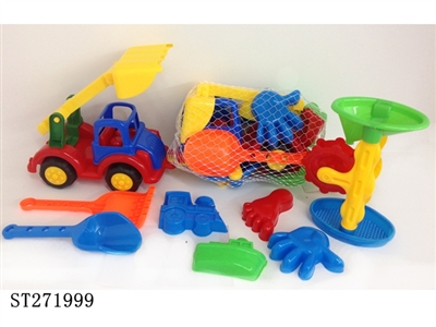 沙滩工程车/12PCS - ST271999