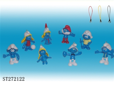 THE SMURFS TOYS  KEY RING 8K - ST272122