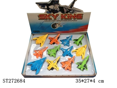 PULL-BACK PLANE (12PCS/BOX) - ST272684