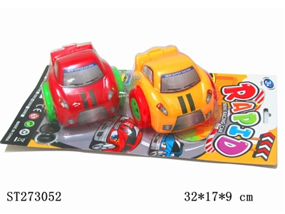 FRICTION CAR W/MUSIC、LIGHT - ST273052