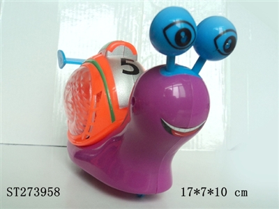 PULL LINE SPEED SNAIL WITH LIGHT AND MUSIC - ST273958