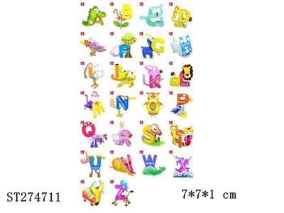 26 LETTERS (3D PUZZLE) - ST274711