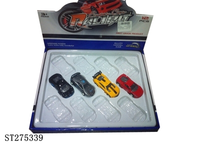 METAL PULL BACK CAR - ST275339
