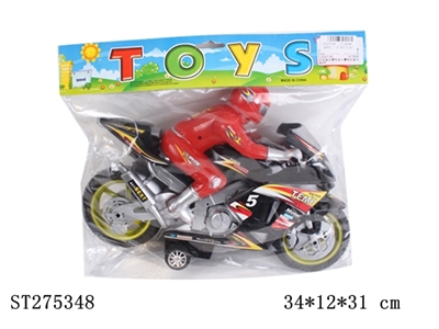 FRICTION MOTOCYCLE WITH LIGHT & MUSIC (4 COLORS) - ST275348