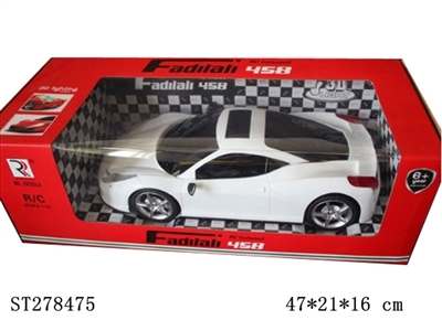 1:12 REMOTE CONTROL CAR SIMULATION DOES NOT INCLUDE ELECTRIC RED, YELLOW, WHITE - ST278475