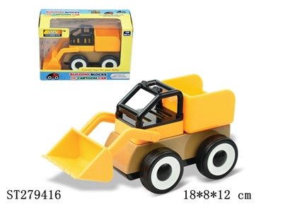 CARTOON BLOCKS SLIDING CAR - ST279416
