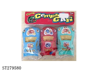 Pull back car 3pcs - ST279580